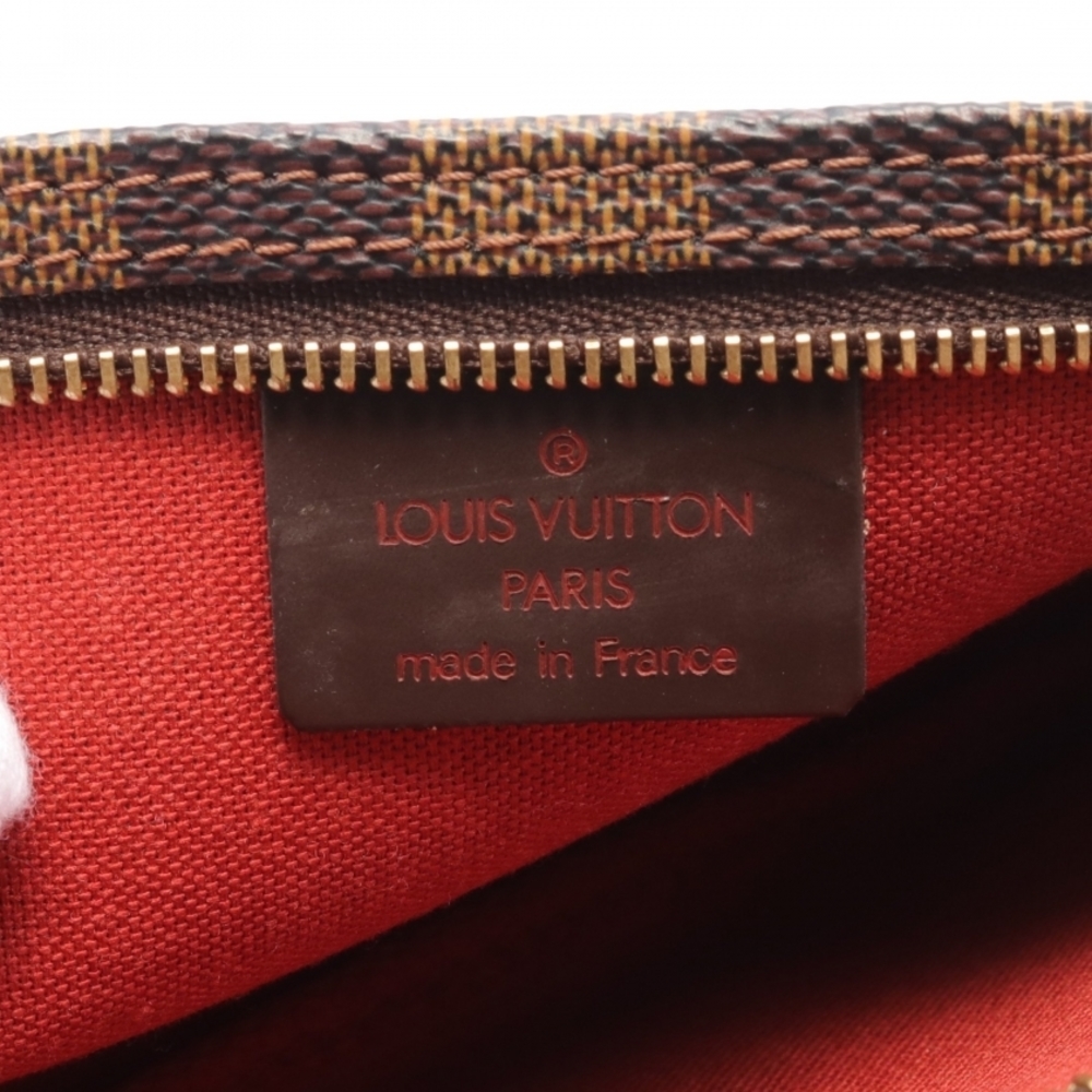 Louis Vuitton Navona Damier Ebene Handbag Brown - Picture 3 of 5